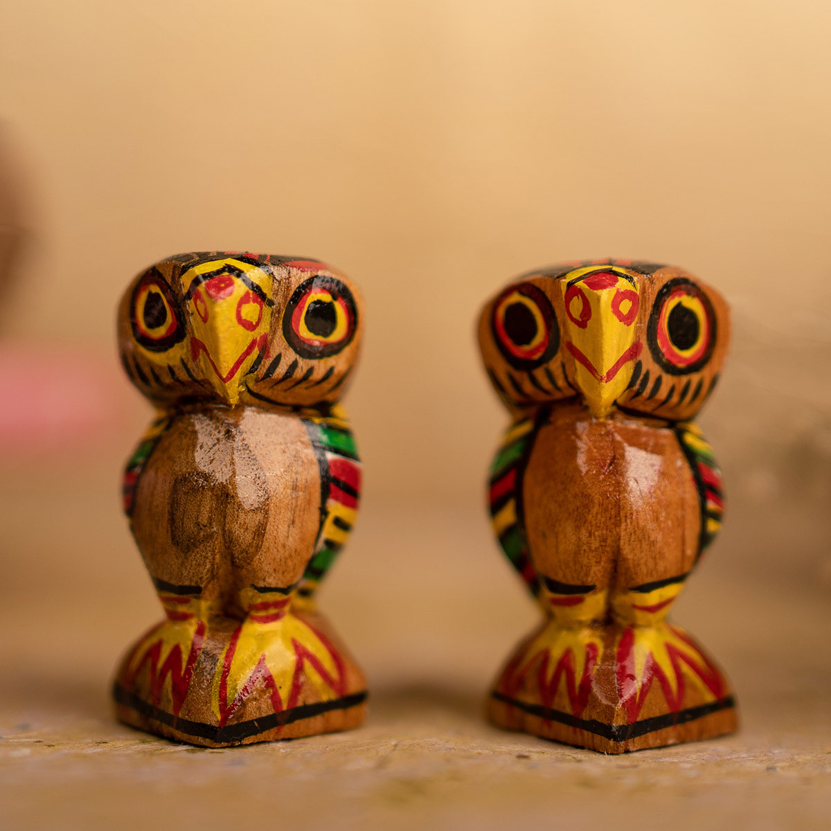 Notungram's Wooden Owl (Set of 2)