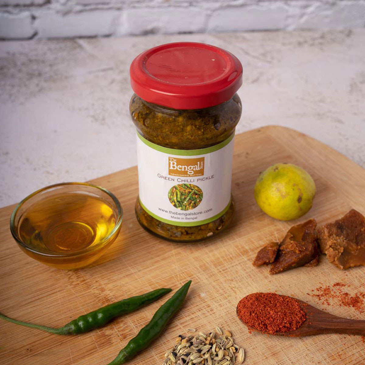 Green Chilli Pickle (200g)