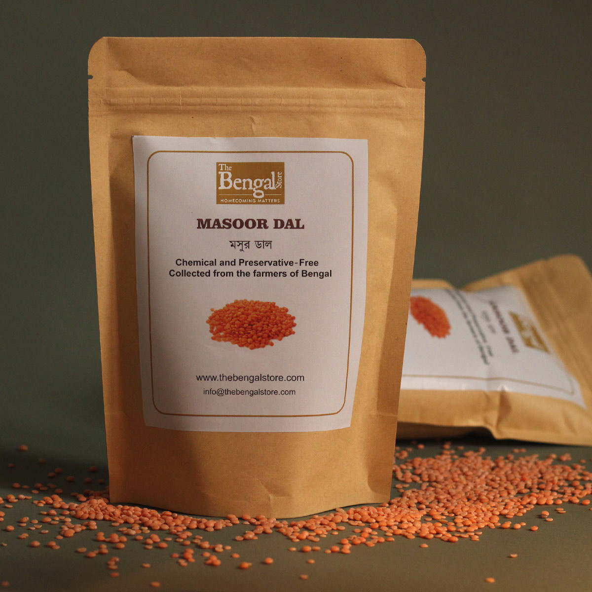 Masoor Dal 500 grams- Chemical and Preservative Free